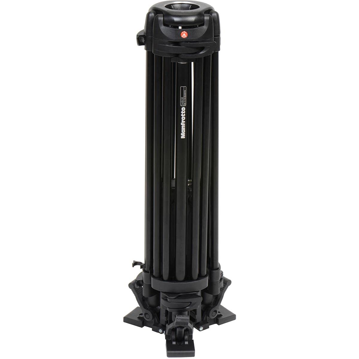 Manfrotto Mvh502A,546Gb 1 Professional Fluid Video System With Aluminum Tripod And Ground Spreader (Black)